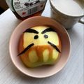 そろそろねんね's cooksnap of when they made りんごで作ろう＊だるまさん.