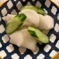 クック7ZSRQQ☆'s cooksnap of when they made 子供も大好き♡きゅうりとかぶの浅漬け.