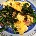 debuyasan's cooksnap of when they made のらぼう菜の炒め物.