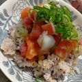ゆゆっちゃ's cooksnap of when they made 〜少ない刺身で海鮮丼★タレが決め手よ〜.