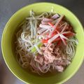 ぷーさん88's cooksnap of when they made ちょっとお夜食☆あったかいひやむぎ☆.