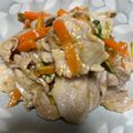 マリアの料理記録日誌's cooksnap of when they made たっぷり人参と豚肉の酢っぱり炒め煮.