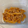 白モンブラン's cooksnap of when they made ピーナッツかぼちゃのマヨきんぴら.