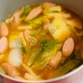 さんちゃん（╹◡╹）'s cooksnap of when they made キャベツとウインナーのトマトスープ.