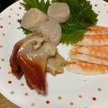 ﾌﾞﾚﾝﾀﾞ's cooksnap of when they made ホタテのお刺身.