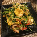 ONE★MAYU★'s cooksnap of when they made 豆苗とカニカマのふんわりたまご炒め.