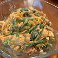 fuji's cooksnap of when they made ほうれん草とマカロニのオーロラサラダ.