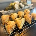 豆だいふく子's cooksnap of when they made 簡単サクサク☆チョコチップスコーン.