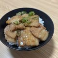くぅ〜のすけ's cooksnap of when they made ☆黄金の豚丼☆.