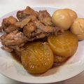 ゆうこ's cooksnap of when they made 手羽元と大根の煮物 電気圧力鍋.