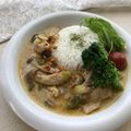 Ruriluru's cooksnap of when they made カフェご飯風カレー盛り付け方＊野菜添え.