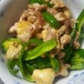 オカム66's cooksnap of when they made 車麩と豚肉の炒め物.