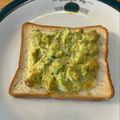 manmaru♡'s cooksnap of when they made アボガドチーズトースト♪.