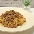 とのチャマ's cooksnap of when they made ピリ辛ひき肉のネギごまパスタ.