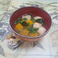 みかかめ's cooksnap of when they made ♡母の味♪かぼちゃのお味噌汁♡15分完成.
