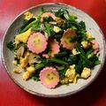 おーぶんおーぶん's cooksnap of when they made ちぢみほうれん草と卵の中華風炒め.