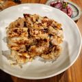 麻's cooksnap of when they made ✿鶏肉のにんにく醤油ごまパン粉焼き✿.