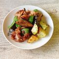 さくらん餅's cooksnap of when they made 牛薄切り肉となす★柚子胡椒入り焼肉のたれ.