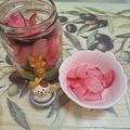みかかめ's cooksnap of when they made 赤かぶの甘酢漬け赤大根でも♫.