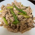 mikankoーhr's cooksnap of when they made 簡単うまッ！豚とアスパラのバタポン.