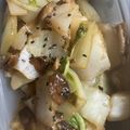 9ma9ma's cooksnap of when they made 白菜とこんにゃくのピリ辛豆板醤炒め.