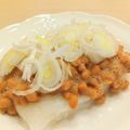 イエローバード's cooksnap of when they made お餅の消費に★ねぎたっぷり納豆餅.