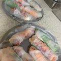 智子のキッチン工房's cooksnap of when they made エビとアボカドの生春巻き♪チーズ入り.