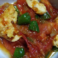 ゆりのもり's cooksnap of when they made ピーマンとトマトのたまご炒め.