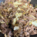 ポムポムポヨコ's cooksnap of when they made 舞茸と牛肉のすき焼き風炒め☆お肉柔らか！.