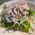 ★なみ☆'s cooksnap of when they made ♡豚しゃぶサラダ♡やわらか肉のゆで方.