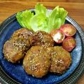 YCHキッチン's cooksnap of when they made ごぼうシャキシャキ♡鶏つくね.