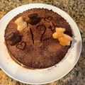 テレタビラーラ's cooksnap of when they made 簡単！濃厚＊チョコレートNYチーズケーキ.