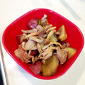 にしあまね's cooksnap of when they made さつまいもと豚肉の甘辛煮.