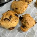 とんがりくん。's cooksnap of when they made 米粉でヘルシー♪なスコーン.