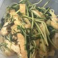 L.R's cooksnap of when they made 水菜と油揚げの煮浸し【作り置き】.