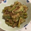 tomoともさん's cooksnap of when they made 苦さ控えめ♪ご飯が進むツナ味噌ゴーヤ.