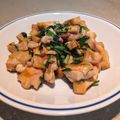 ねっけつω's cooksnap of when they made 男子ウケ間違いなし♡鶏とニラの中華風炒め.