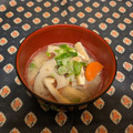 龍青空ママ's cooksnap of when they made 冷え性さんの体を温めるお味噌汁♬.