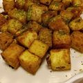 パン屋で癒し(^_-)'s cooksnap of when they made 無限厚揚げ★カレーチーズ焼き。お弁当にも.
