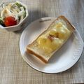 ankotetu's cooksnap of when they made マーマレード・チーズトースト.