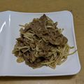 ラリー＆サラ's cooksnap of when they made 牛肉とえのきの簡単すき焼き.