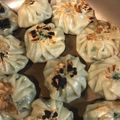 こつゆ514's cooksnap of when they made お弁当に便利！餃子の皮でにら饅頭.