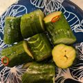 なおすけ151a's cooksnap of when they made 蛇腹きゅうりの白だし漬け★お弁当にも.