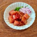 コムギ大好き's cooksnap of when they made 手軽な一品【韓国風鮪の漬け】.