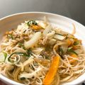 なっつん's cooksnap of when they made 麺がくっつかない★ソーメンチャンプル★.