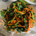 コロどろっぷ's cooksnap of when they made ほうれん草とにんじんの胡麻和え.