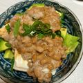 pisutatiyo's cooksnap of when they made 超簡単⭐納豆アボカド豆腐丼.