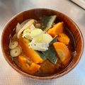 azbjbn's cooksnap of when they made かぼちゃの味噌汁.