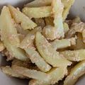 ひぃちゃんひー's cooksnap of when they made 千切りジャガイモの明太子バター炒め.