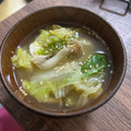 クックWK3Z85☆'s cooksnap of when they made きのこと白菜の中華スープ.